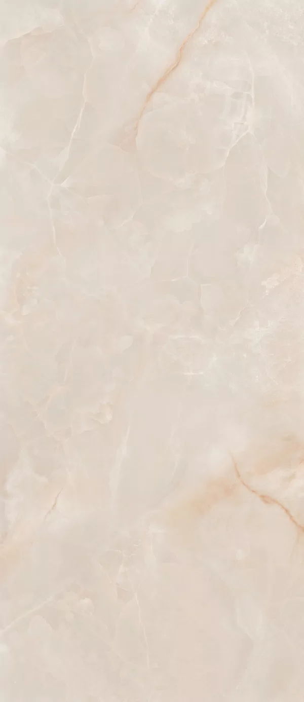 Piastrella effetto marmo Rosa della collezione Eterea di Gardenia&Ariana, formato 120x280, finitura Lux, bordo Rettificato.