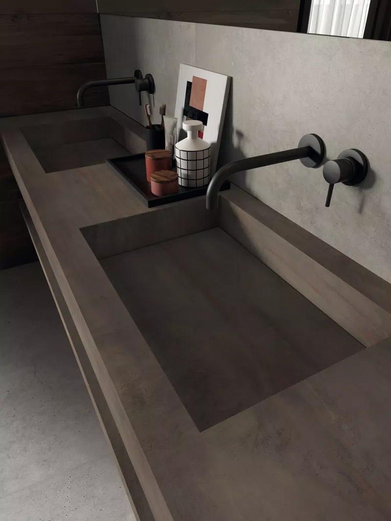 REBEL BRONZE 120X280 + HYPER GREY 60X120