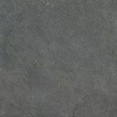 Stone-effect Black tile from the Magma collection by Flaviker, size 120x120, Nat 3D finish, Rettificato edges.