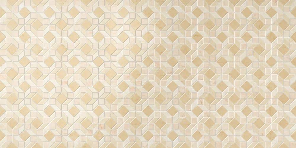 Piastrella effetto marmo Multicolore della collezione Bon Ton di Gardenia&Ariana, formato 60x120, finitura Antique 3D, bordo Rettificato.