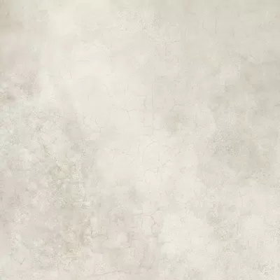 Zement-Optik Weiß Fliese aus der Kollektion Camouflage von Gardenia&Ariana, Format 120x120, Oberfläche Nat P.tech, Kante Rettificato.