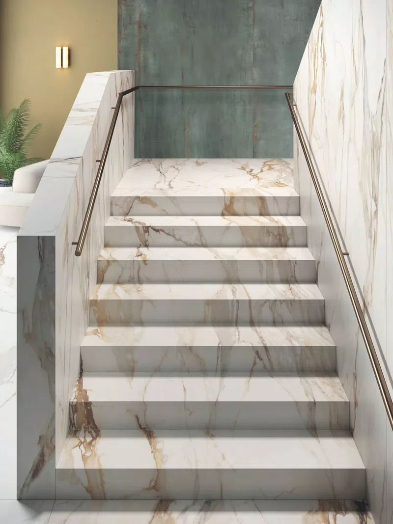 MATERIA ANTIQUE WHITE SOFT + REBEL EMERALD 120x270