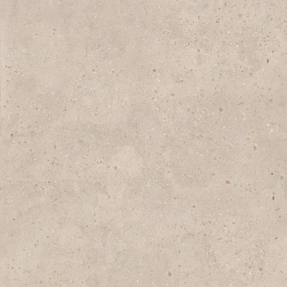 Piastrella X20 Cosmopolitan Vibrant Sand di Flaviker in beige, finitura R11, 120x120, spessore 20 mm.