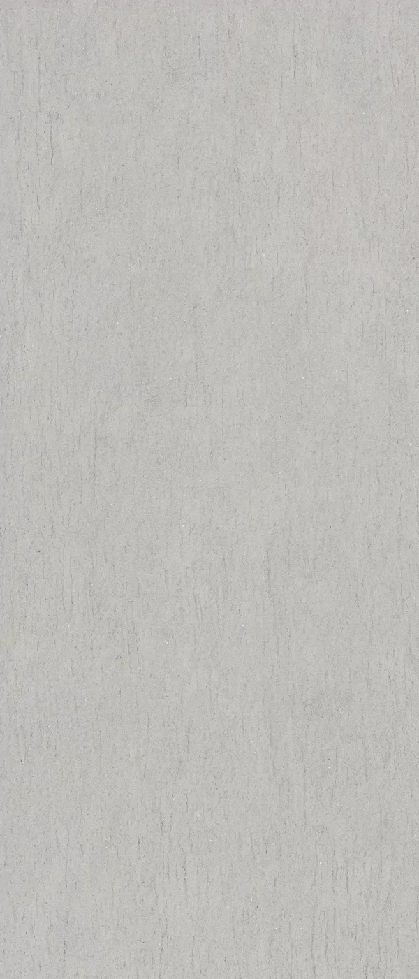 Stein-Optik Grau Fliese aus der Kollektion Poetry Stone Reloaded von ABK, Format 120x280, Oberfläche Nat P.tech, Kante Rettificato.