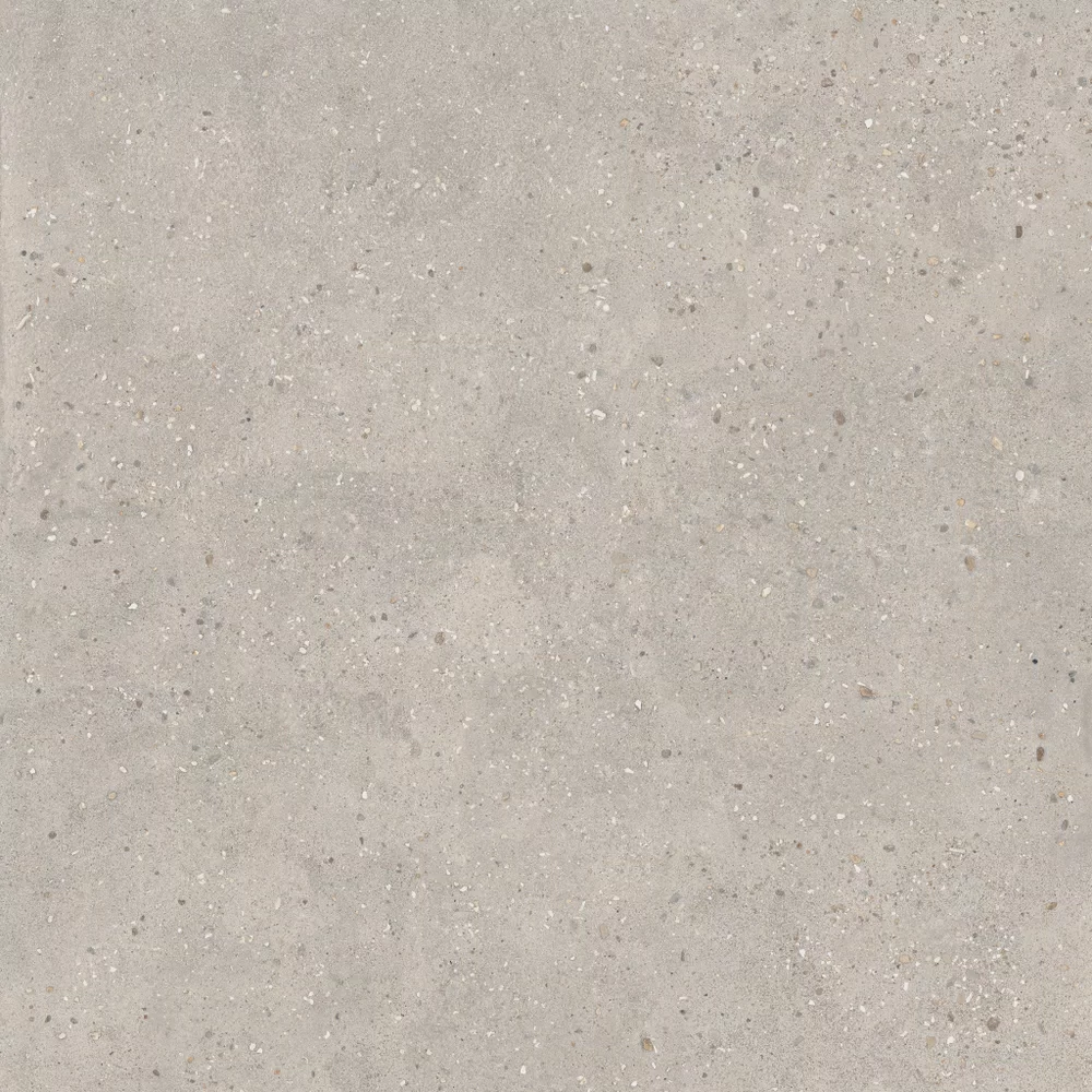 Piastrella effetto cemento Grigio della collezione X20 di Flaviker, formato 120x120, finitura R11, bordo Rettificato.
