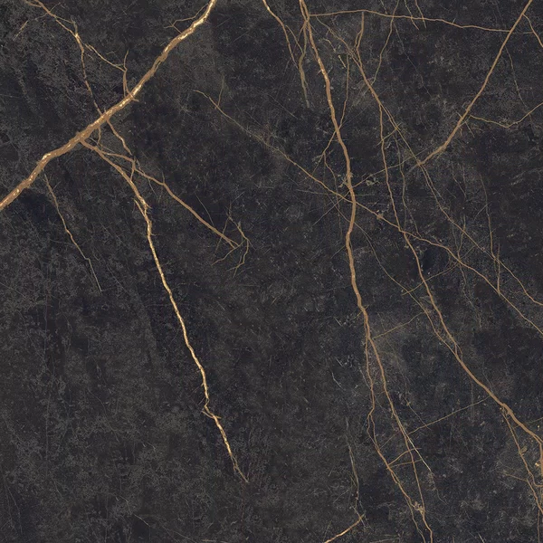 Carreau Epoque 2.0 Black par Gardenia&Ariana en noir, finition Naturel, 60x60, épaisseur 8.5 mm.