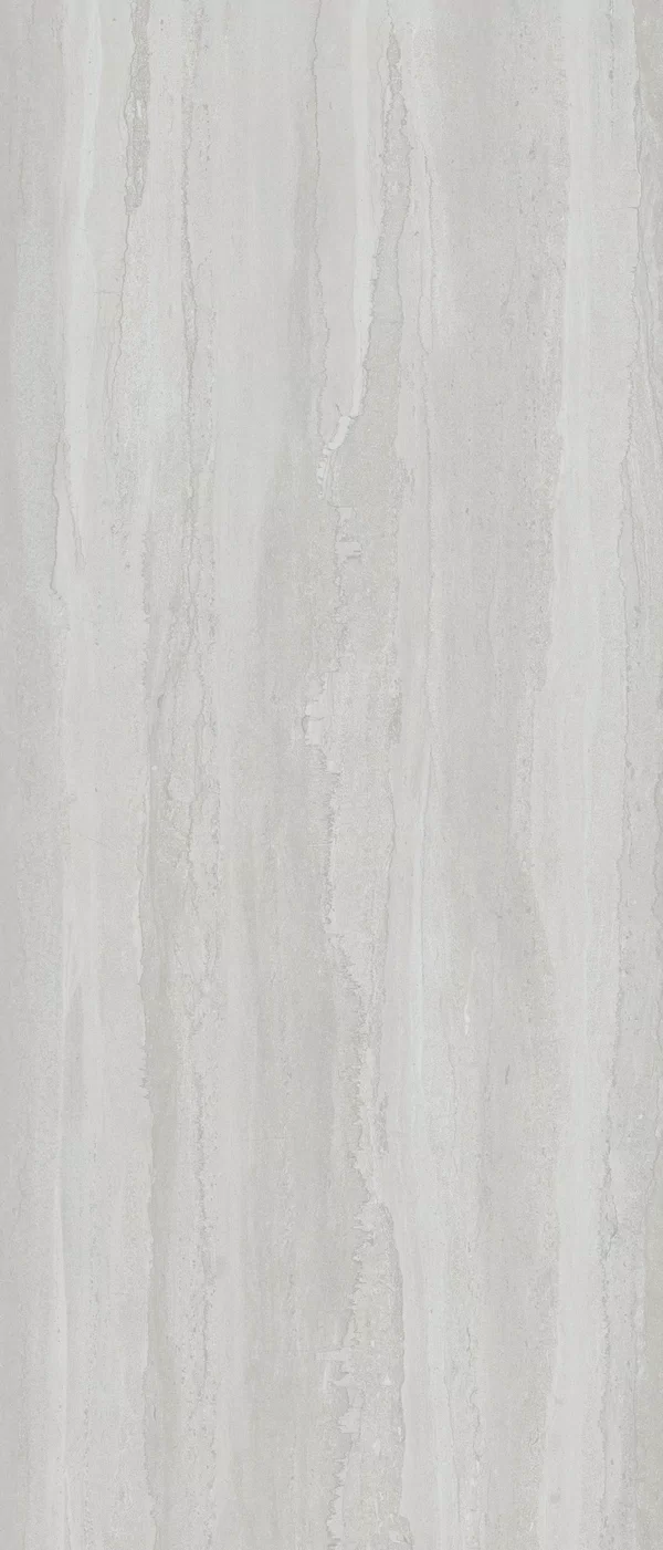 Piastrella effetto pietra Grigio della collezione Double di Flaviker, formato 120x280, finitura Nat P.tech, bordo Rettificato.