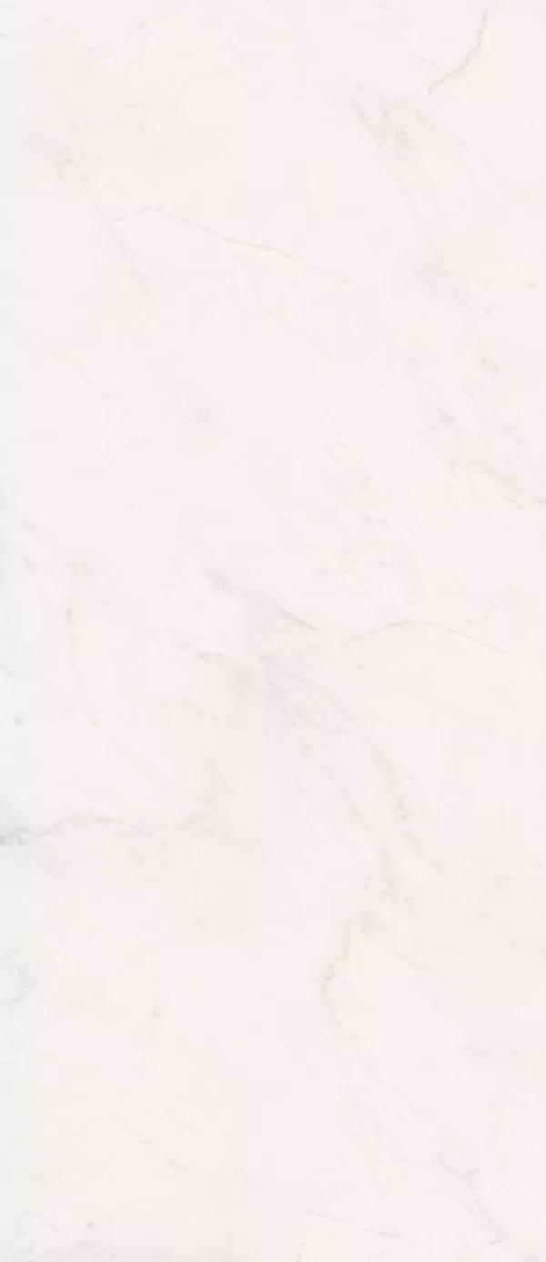 White Sensi White tile, marble effect, 120x280, Lux finish.