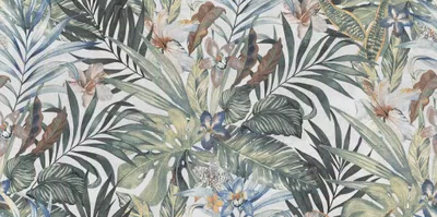 Wide&Style Mini Caribbean tile by ABK in multicolour, Natural finish, 60x120, 8.5 mm thickness.