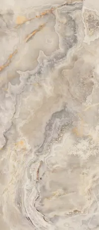 La Marmoteca Cosmic Ivory tile by Gardenia&Ariana in beige, Lux finish, 120x280, 6 mm thickness.