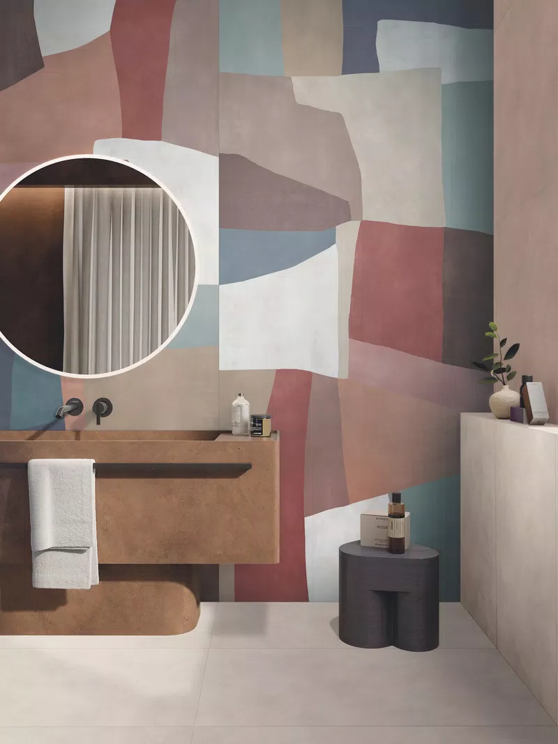 WIDE&STYLE MOODBOARD 120X280+14ORAIT.ALTEREGO SAND 60X120+BARK 60X120
