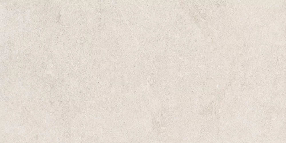 Piastrella X20 Magma Gesso di Flaviker in bianco, finitura R11, 60x120, spessore 20 mm.