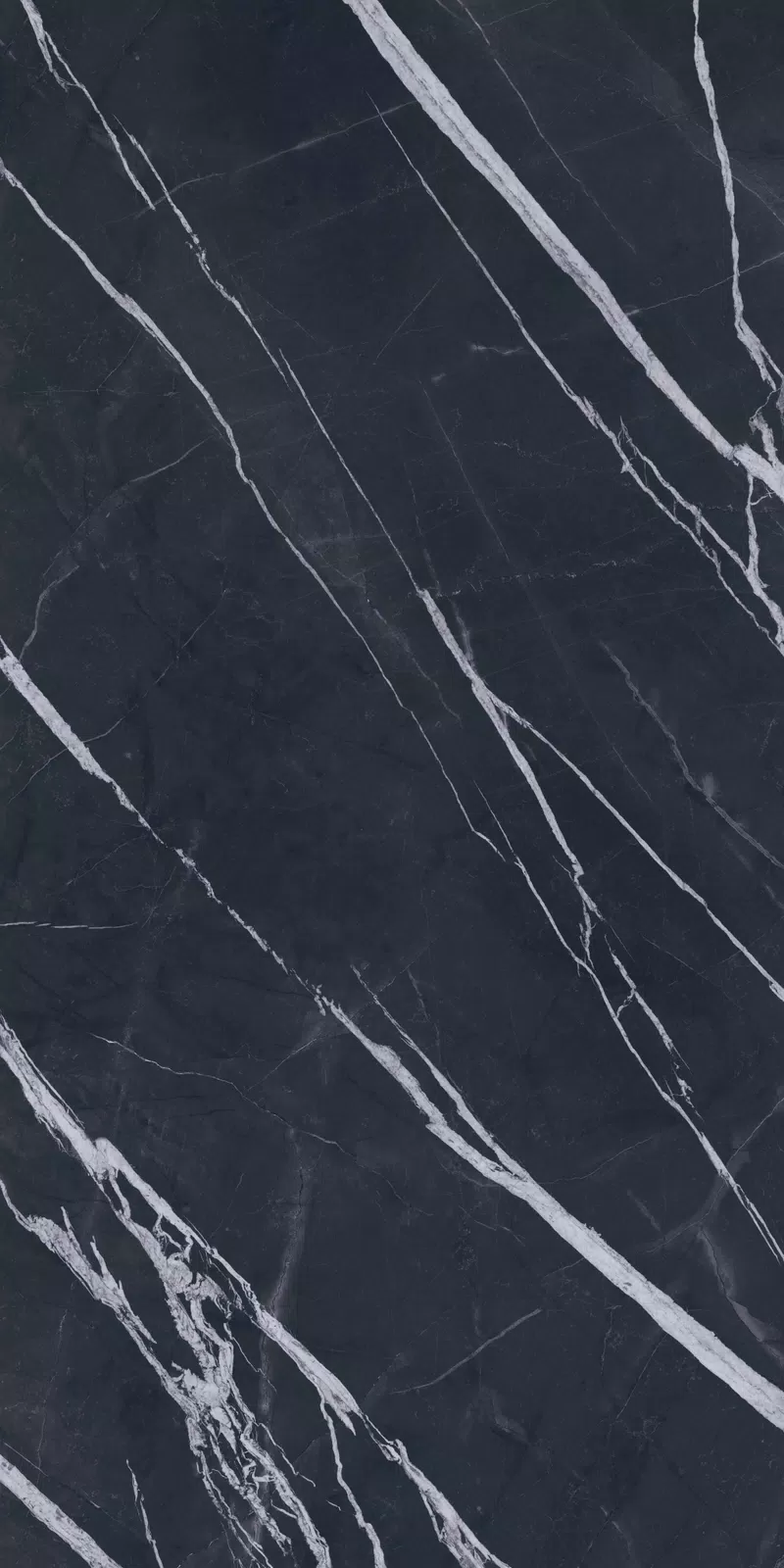 Schwarz Marble Platte, Marmor-Optik, 163,5x323, Oberfläche Lux.