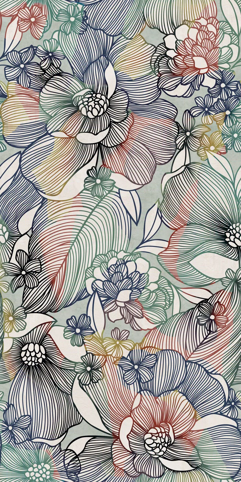 Mehrfarbig Wide&Style On Demand Fliese, Dekorativ-Optik, 160x320, Oberfläche Natürlich.