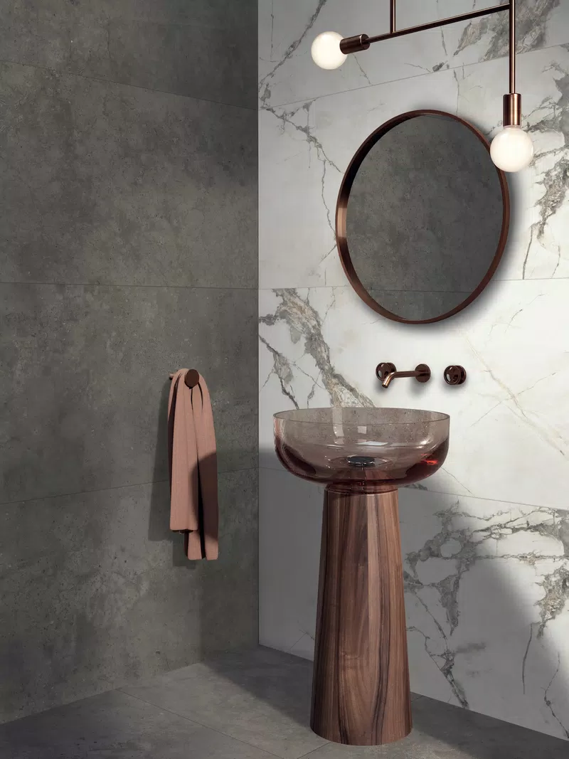 HYPER TAUPE 60X120, 60X60 + SUPREME EVO INVISIBLE SELECT 60X120