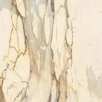 La Marmoteca Antique Brown tile by Gardenia&Ariana in beige, Lux finish, 120x120, 8.5 mm thickness.