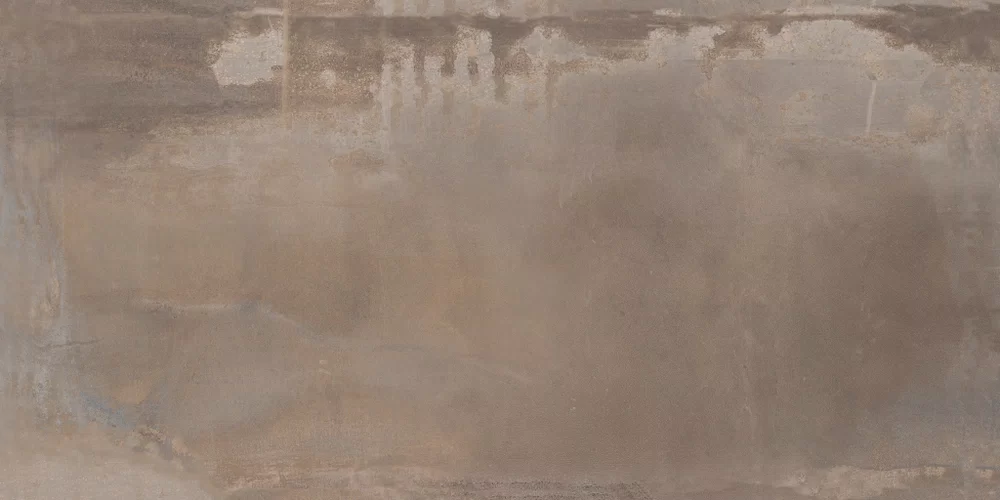 Piastrella Marrone Interno9, effetto metallo, 60x120, finitura Naturale.