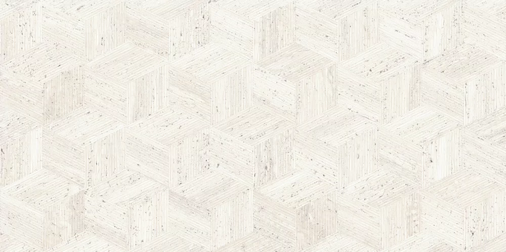 Piastrella Sensi Roma Cube White di ABK in bianco, finitura Naturale, 60x120, spessore 8.5 mm.