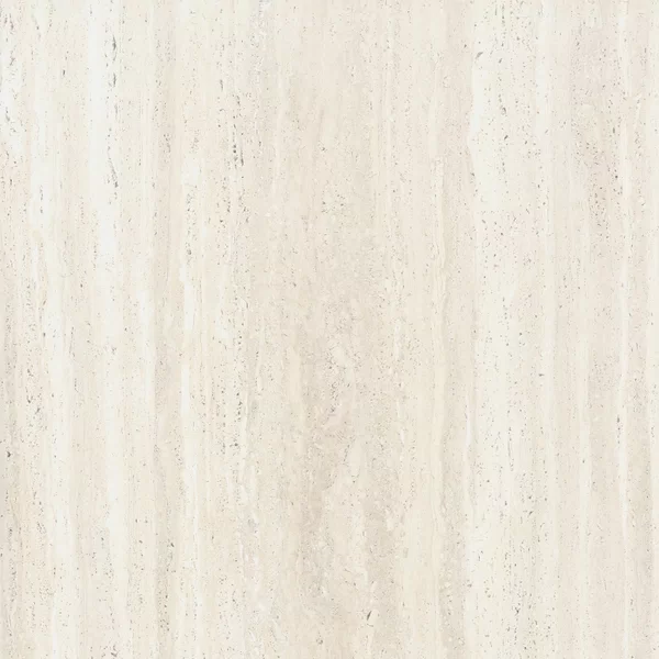 Carreau Dorica Travertino Ivory Vein par Gardenia&Ariana en blanc, finition Nat P.tech, 120x120, épaisseur 8.5 mm.