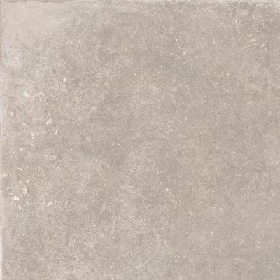 Piastrella Out.20 Belgian Stone Sand di ABK in beige, finitura R11, 80x80, spessore 20 mm.