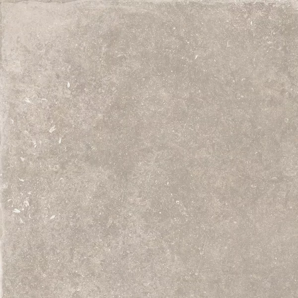 Out.20 Belgian Stone Sand Fliese von ABK in Beige, Oberfläche R11, 80x80, Stärke 20 mm.