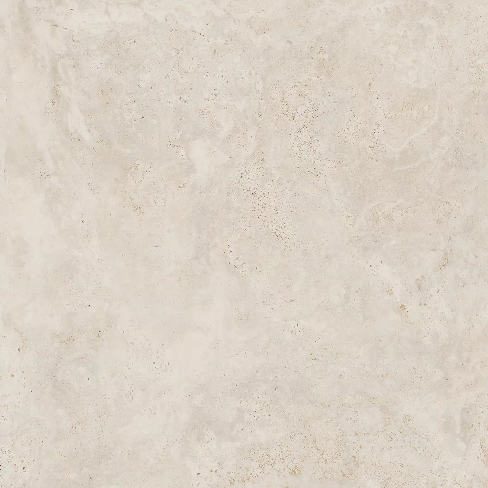 Piastrella effetto marmo Beige della collezione Navona di Flaviker, formato 120x120, finitura Nat P.tech, bordo Rettificato.