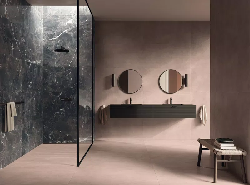 D_03 PALETTE BARK 60X120+5X120+SUPREME MEMORIES BRECCIA IMP. NAT.60X120