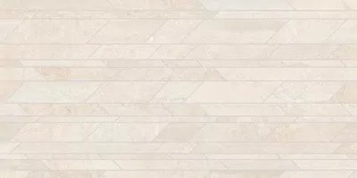 Beige Double Fliese, Stein-Optik, 60x120, Oberfläche Nat 3D.