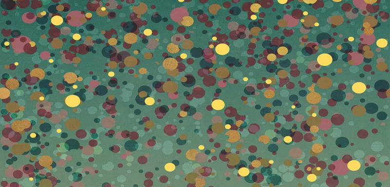 WIDE&STYLE CONFETTI GREEN A PANNELLO B 60X120
