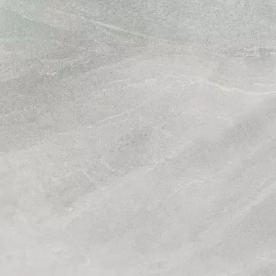 Carreau Poetry Stone Piase Ash par ABK en gris, finition Nat P.tech, 120x120, épaisseur 8.5 mm.
