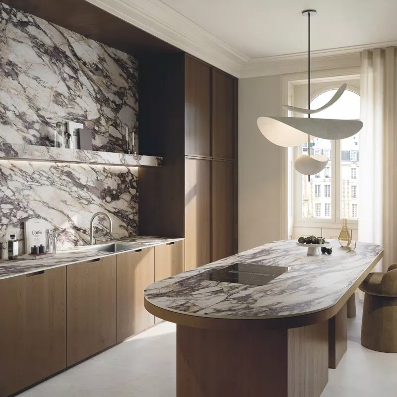 ABKSTONE BRECCIA MEDICI BOCC + ABK ALTEREGO MILK 60X120