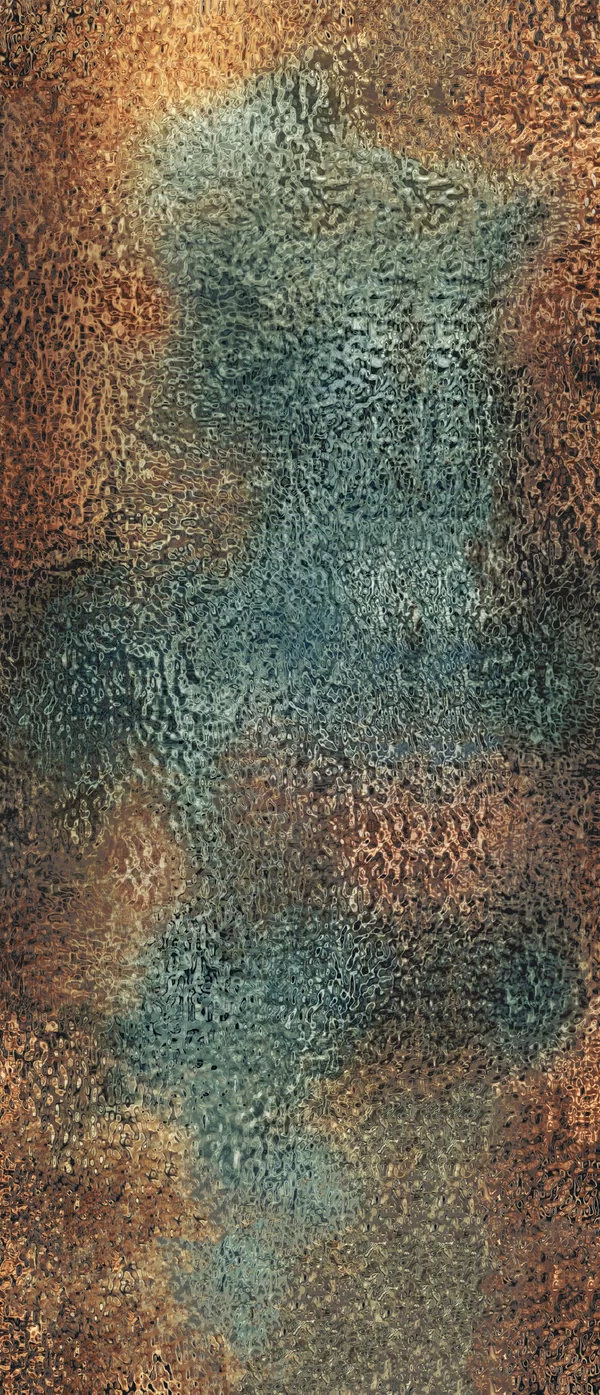 Piastrella Art Walls Frost di Flaviker in multicolore, finitura Lux, 120x280, spessore 6 mm.