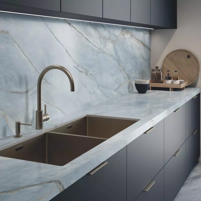 ABKSTONE DEEP RIVER soft3d + ABK SENSI NUANCE DEEP RIVER NAT 60X120