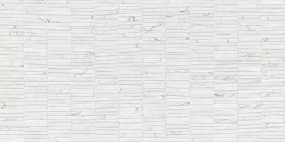 Marble-effect White tile from the Supreme Memories collection by Flaviker, size 60x120, Natural finish, Rettificato edges.