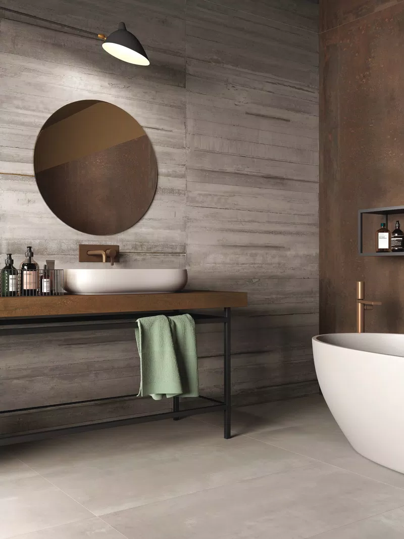 LAB325 METAL ASH 60x120 + INTERNO 9 RUST 120X280 + BASE ASH 60X120_2