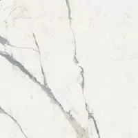 Piastrella Supreme Evo Statuario Superior di Flaviker in bianco, finitura Lux, 120x120, spessore 8.5 mm.