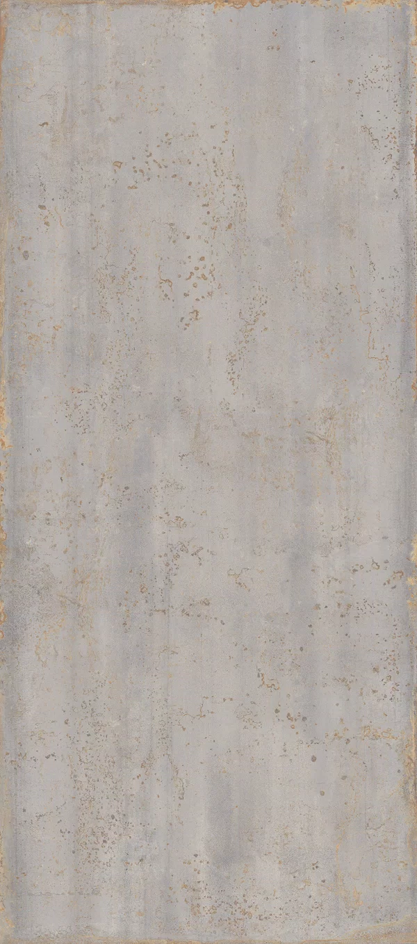 Carreau Oxide Aluminum par Gardenia&Ariana en gris, finition Naturel, 120x280, épaisseur 6 mm.