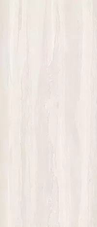 Carreau effet pierre Blanc de la collection Double par Flaviker, format 120x280, finition Nat P.tech, bord Rettificato.