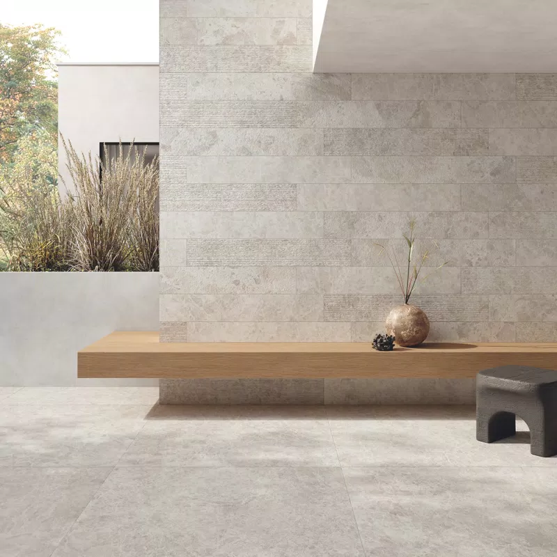 E_01 ERA MIX IVORY 20X120+OUT.20 ERA DELICATE IVORY R11 120X120 8,5 MM