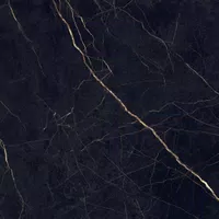 Piastrella Nero Supreme Evo, effetto marmo, 120x120, finitura Lux.