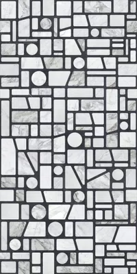 Mehrfarbig Wide&Style On Demand Fliese, Dekorativ-Optik, 160x320, Oberfläche Natürlich.