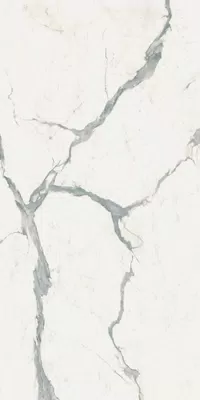 Carreau effet marbre Blanc de la collection Sensi Up par ABK, format 160x320, finition Soft, bord Rettificato.
