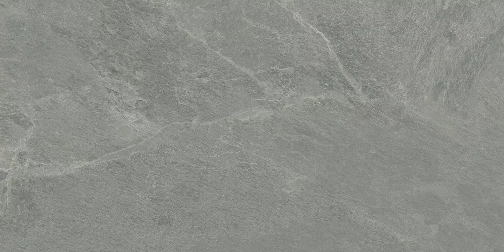Stone-effect Green tile from the Plein Air collection by Gardenia&Ariana, size 60x120, R11 finish, Rettificato edges.
