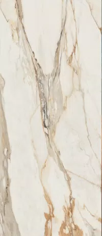 Piastrella Supreme Evo Antique White di Flaviker in bianco, finitura Lux, 120x280, spessore 6 mm.