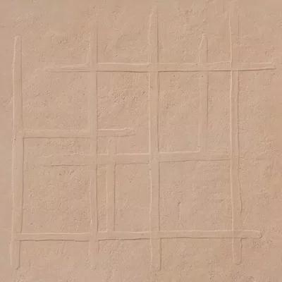 Piastrella effetto cotto Beige della collezione Shape di ABK, formato 60x60, finitura Naturale, bordo Rettificato.