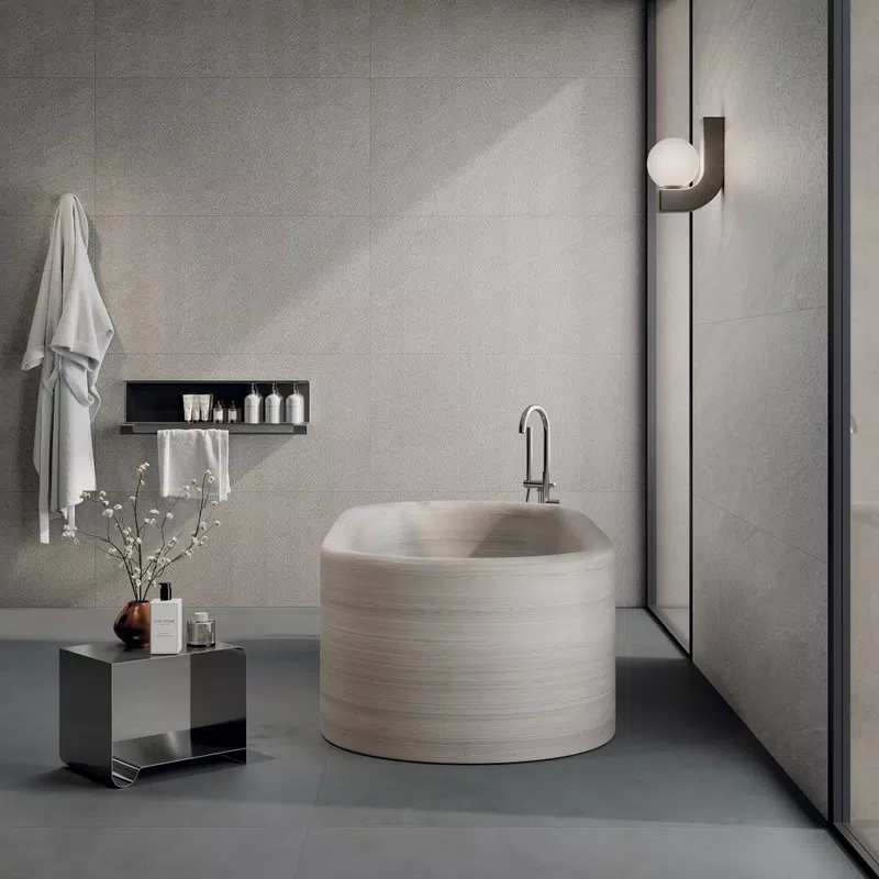 C03 CLIFF ASH 60X120+CHEVRON ASH 60X120+ALTEREGO CONCRETE 60X120