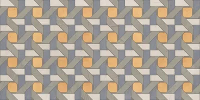 I Pigmenti Rattan tile by Gardenia&Ariana in multicolour, Nat 3D finish, 60x120, 8.5 mm thickness.