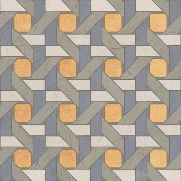 I Pigmenti Rattan tile by Gardenia&Ariana in multicolour, Nat 3D finish, 60x120, 8.5 mm thickness.