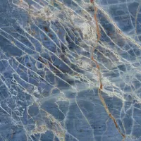 Carreau Bleu La Marmoteca, effet marbre, 120x120, finition Lux.
