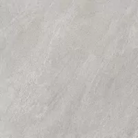 Stone-effect Grey tile from the Cliff collection by ABK, size 60x60, Natural finish, Rettificato edges.